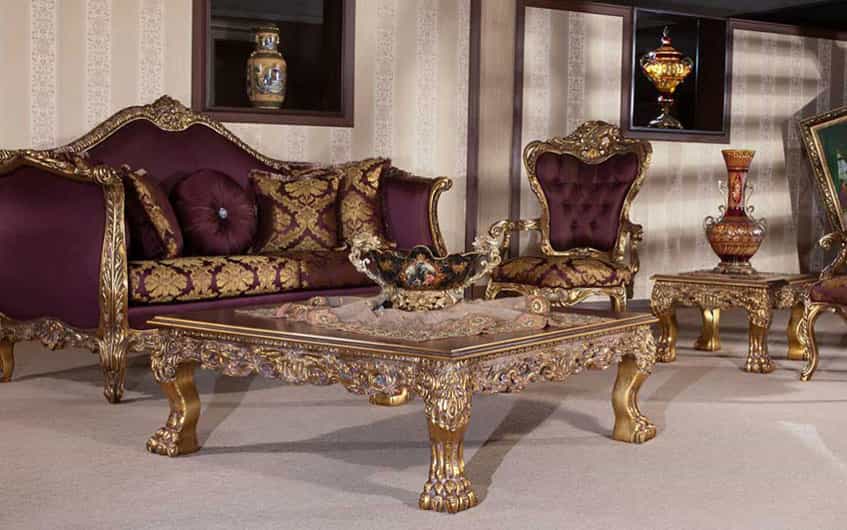 تصویر 2 از قیمت میز عسلی سلطنتی چوبی + خرید باور نکردنی